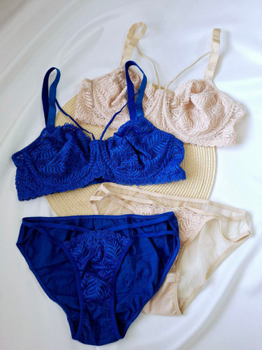 ست شورت و سوتین دانتل گلبرگ