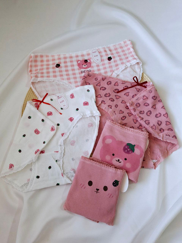 شورت عروسکی تدی صورتی