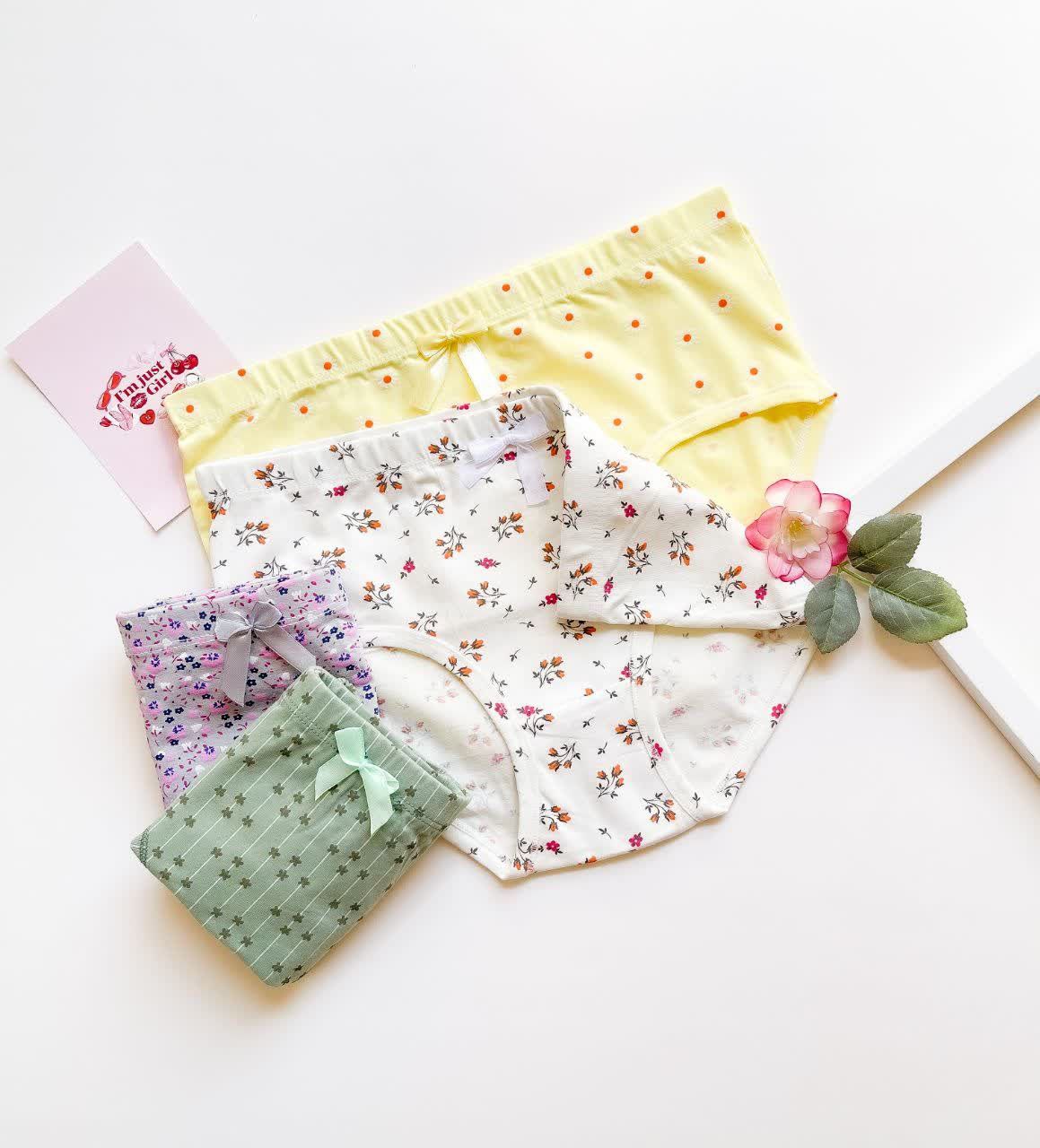 شورت نخ پنبه ترک گلدار