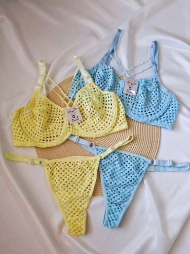 ست شورت و سوتین زنبوری