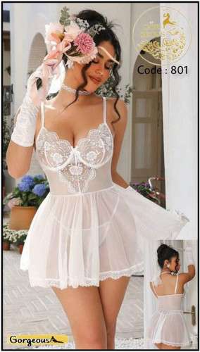 لباس خواب فنردار کد ۸۰۱ رنگ سبز