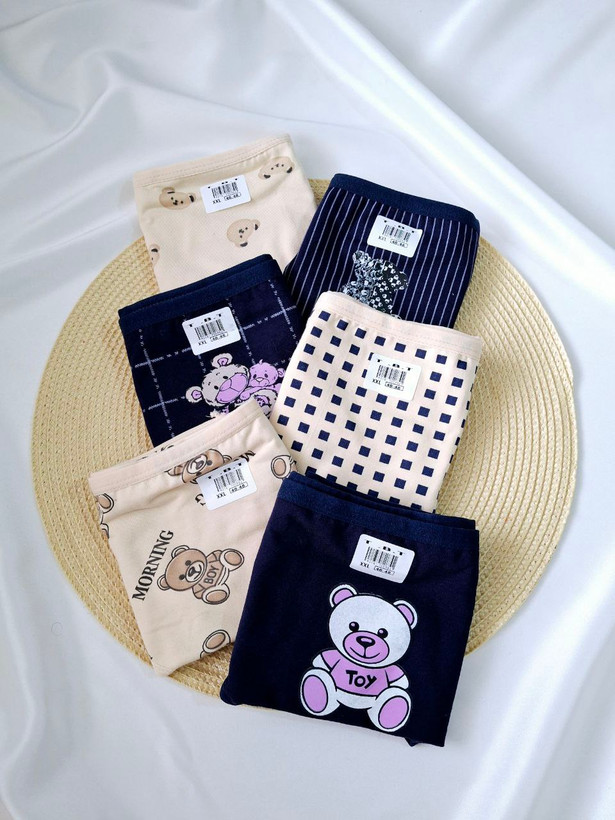 شورت عروسکی تدی سرمه ای سایز XL