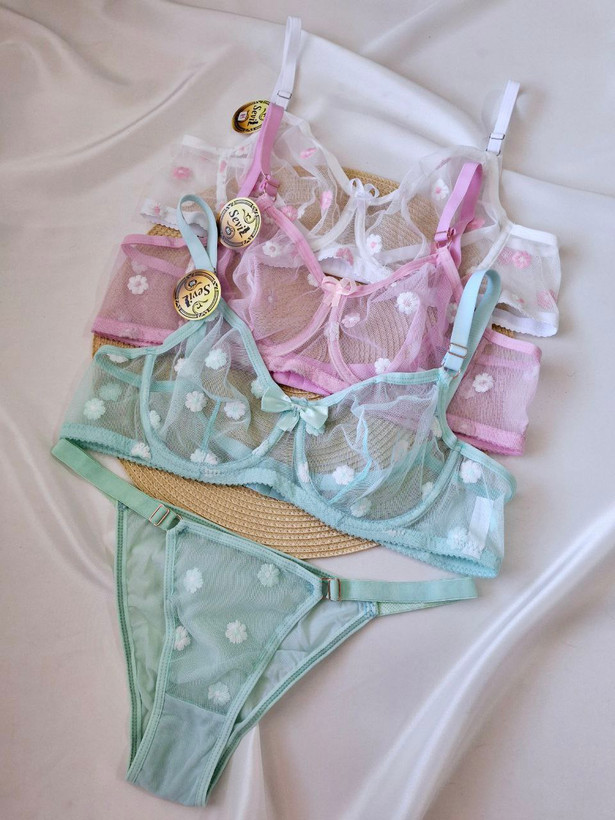 ست شورت و سوتین بابونه