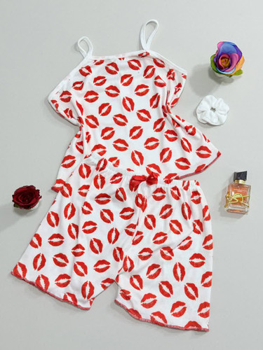 تاپ و شورتک کبریتی بوسه سایز ۳۶ تا ۴۲