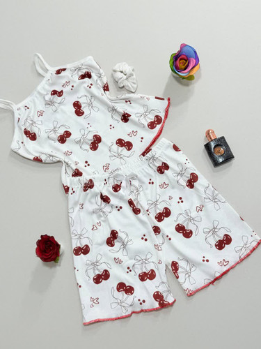 تاپ و شورتک کبریتی گیلاس سایز ۳۶ تا ۴۲