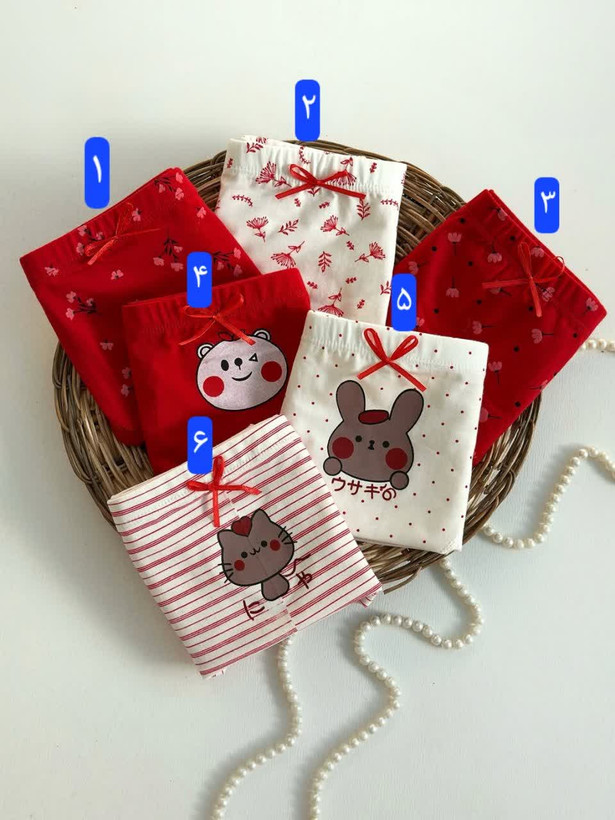 شورت عروسکی خرگوش قرمز ۲x