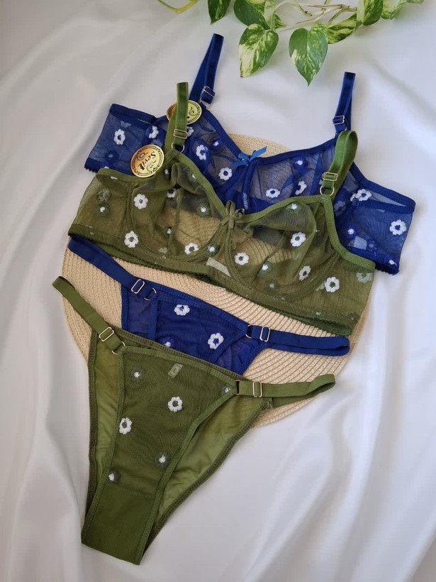 ست شورت و سوتین بابونه