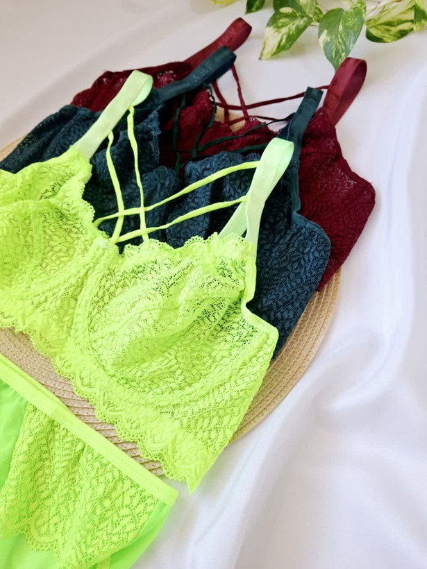 ست شورت و سوتین گندم