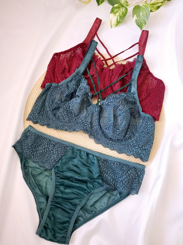 ست شورت و سوتین گندم