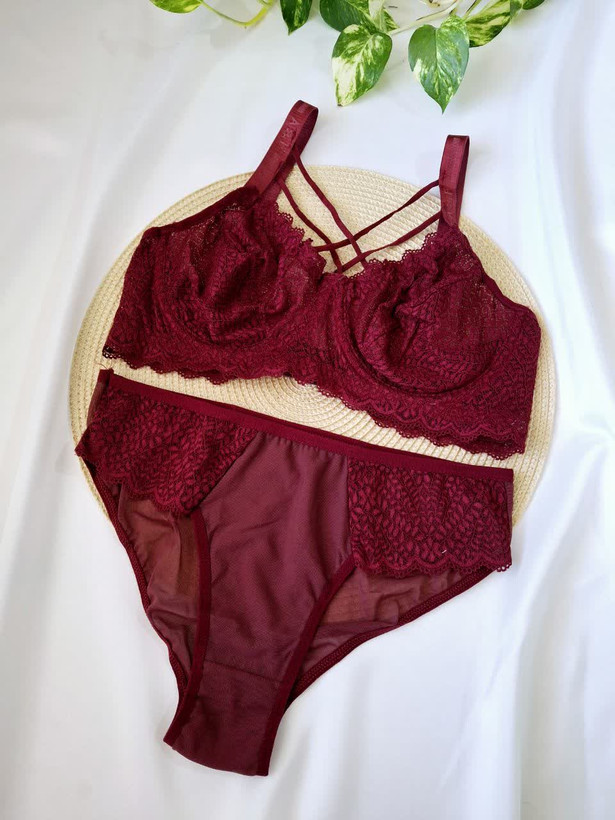 ست شورت و سوتین گندم