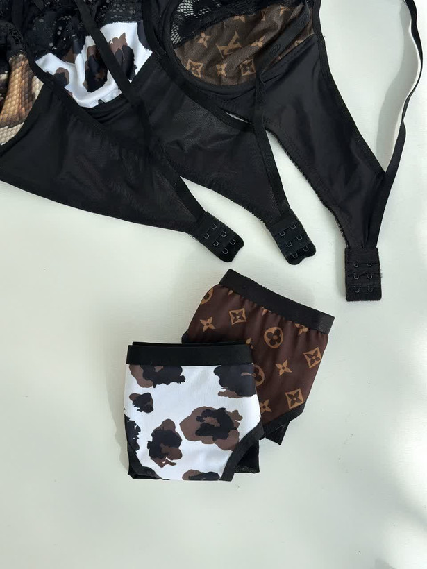 ست شورت سوتین طرحدار